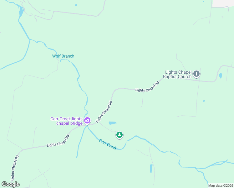 map of restaurants, bars, coffee shops, grocery stores, and more near 2679 Lights Chapel Road in Greenbrier