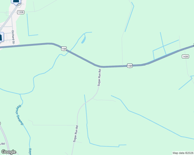 map of restaurants, bars, coffee shops, grocery stores, and more near 6 Sugar Run Road in Sunbury