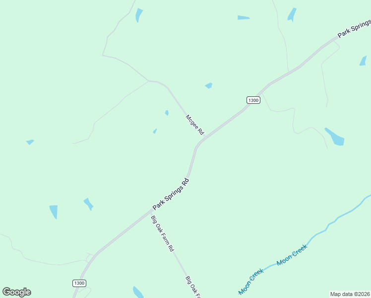 map of restaurants, bars, coffee shops, grocery stores, and more near 7790 Park Springs Road in Ruffin