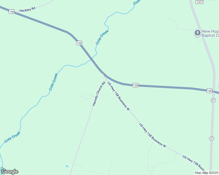 map of restaurants, bars, coffee shops, grocery stores, and more near 224 U.S Highway 158 West in Gatesville