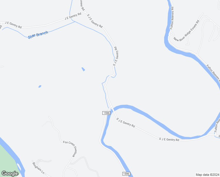 map of restaurants, bars, coffee shops, grocery stores, and more near 895 South J E Gentry Road in Laurel Springs