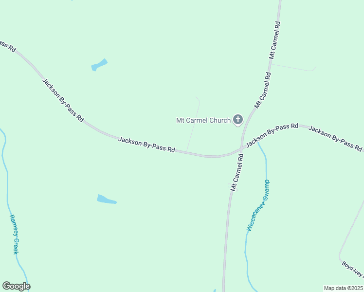 map of restaurants, bars, coffee shops, grocery stores, and more near 1254 Jackson By-Pass Road in Seaboard