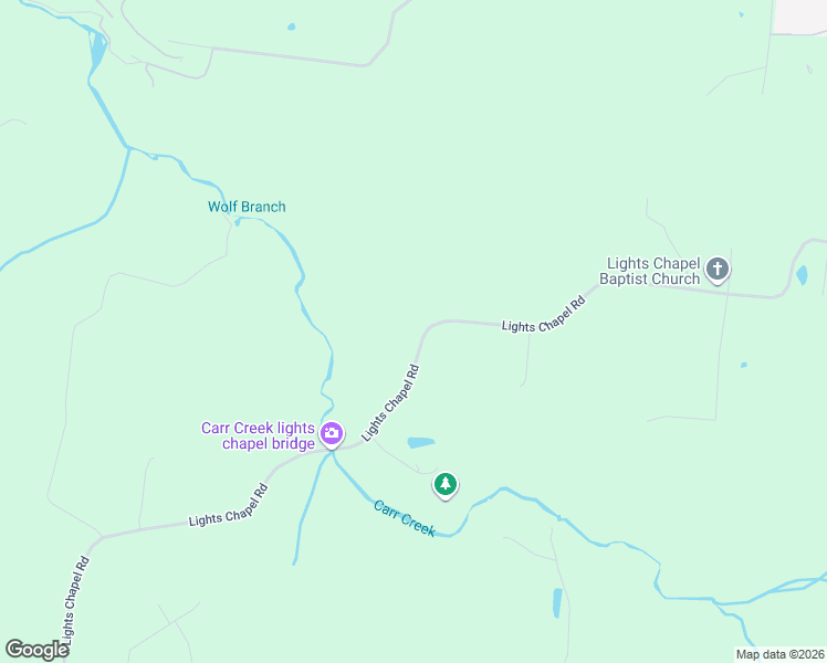 map of restaurants, bars, coffee shops, grocery stores, and more near 2679 Lights Chapel Road in Greenbrier
