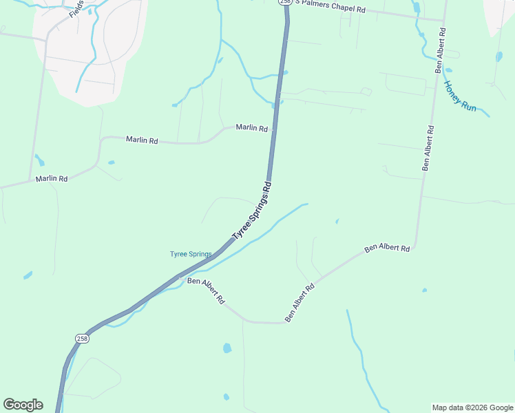 map of restaurants, bars, coffee shops, grocery stores, and more near 1004 Wilderness Way in Cottontown