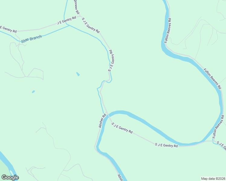 map of restaurants, bars, coffee shops, grocery stores, and more near 895 South J E Gentry Road in Laurel Springs