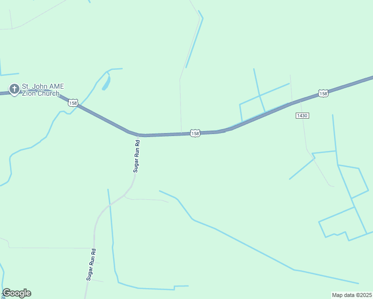 map of restaurants, bars, coffee shops, grocery stores, and more near 14 Evergreen Lane in Sunbury