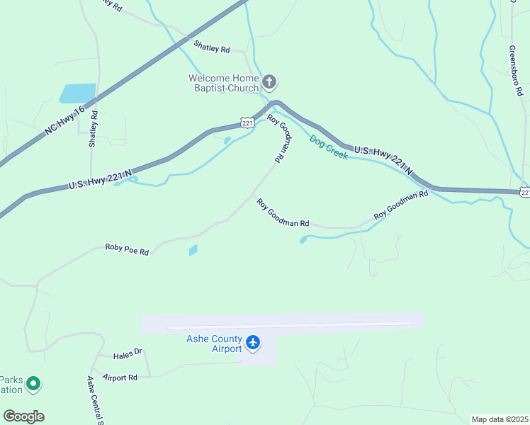 map of restaurants, bars, coffee shops, grocery stores, and more near 602 Roy Goodman Road in Crumpler