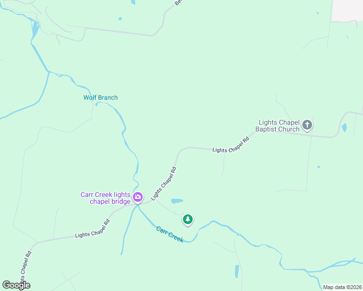 map of restaurants, bars, coffee shops, grocery stores, and more near 2679 Lights Chapel Road in Greenbrier