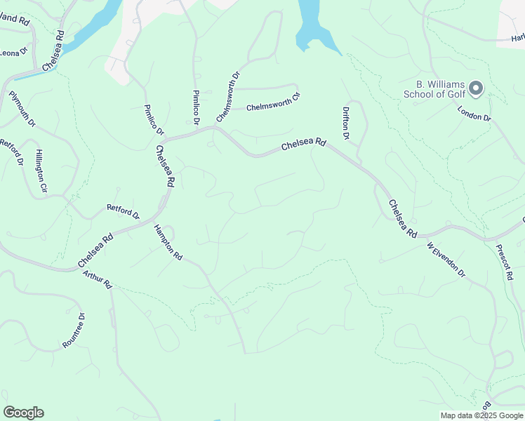 map of restaurants, bars, coffee shops, grocery stores, and more near 34 Devonshire Drive in Bella Vista