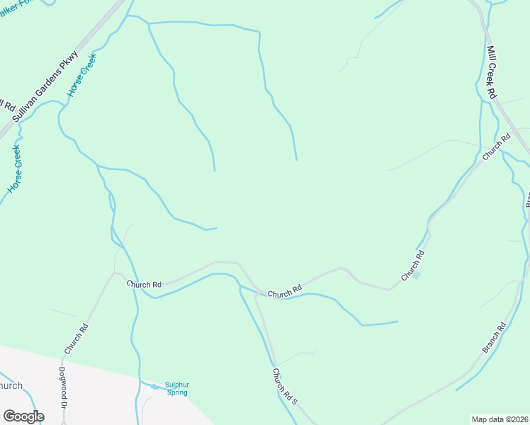 map of restaurants, bars, coffee shops, grocery stores, and more near 760 Church Road in Fall Branch