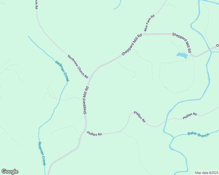 map of restaurants, bars, coffee shops, grocery stores, and more near 2964 Sheppard Mill Road in Sandy Ridge