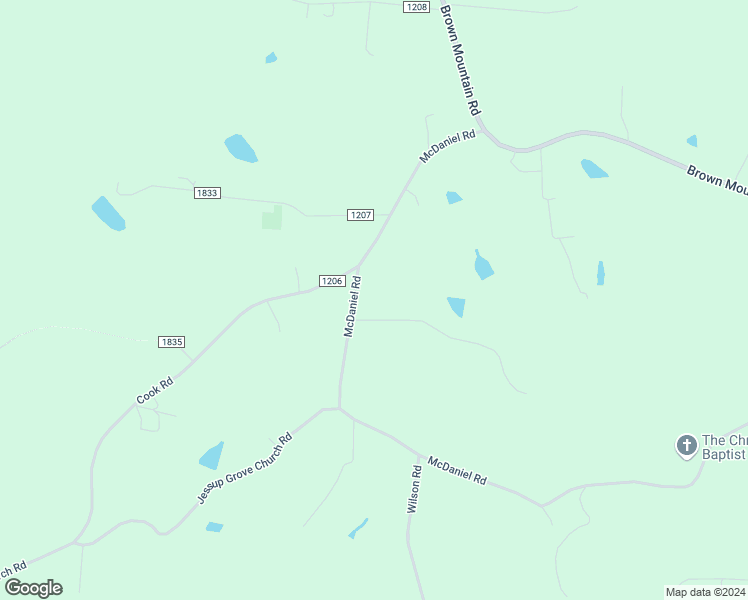 map of restaurants, bars, coffee shops, grocery stores, and more near 1780 McDaniel Road in Pilot Mountain