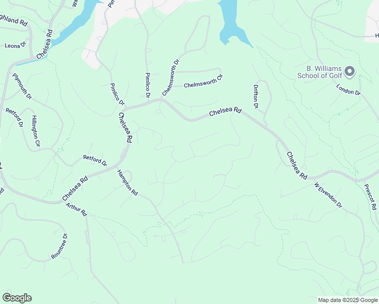 map of restaurants, bars, coffee shops, grocery stores, and more near 34 Devonshire Drive in Bella Vista