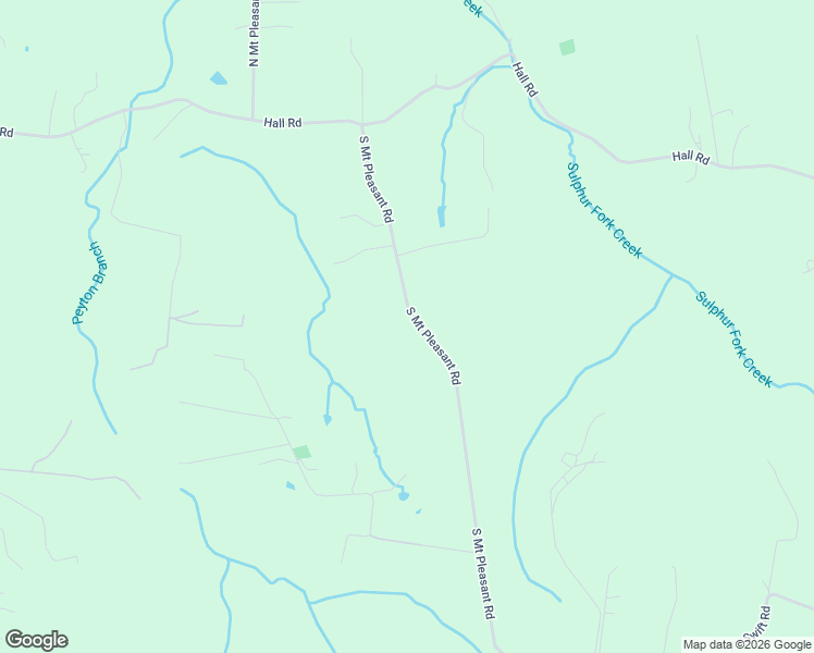 map of restaurants, bars, coffee shops, grocery stores, and more near 2544 South Mount Pleasant Road in Greenbrier