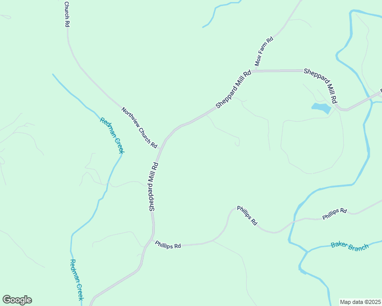 map of restaurants, bars, coffee shops, grocery stores, and more near 2964 Sheppard Mill Road in Sandy Ridge