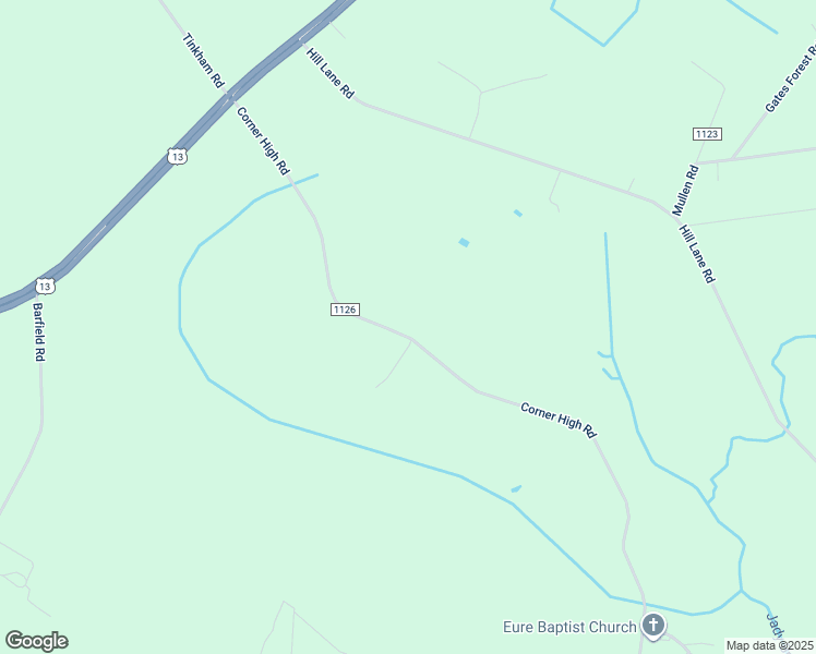 map of restaurants, bars, coffee shops, grocery stores, and more near 100 Corner High Road in Eure