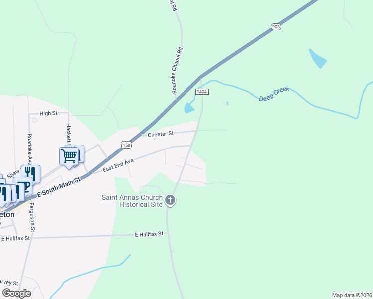 map of restaurants, bars, coffee shops, grocery stores, and more near 28 East End Ave in Littleton