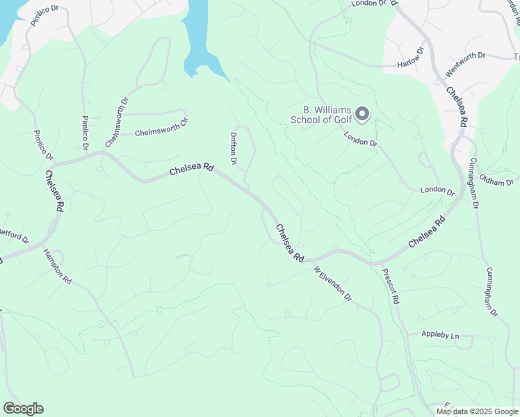 map of restaurants, bars, coffee shops, grocery stores, and more near 20 Ludlow Circle in Bella Vista