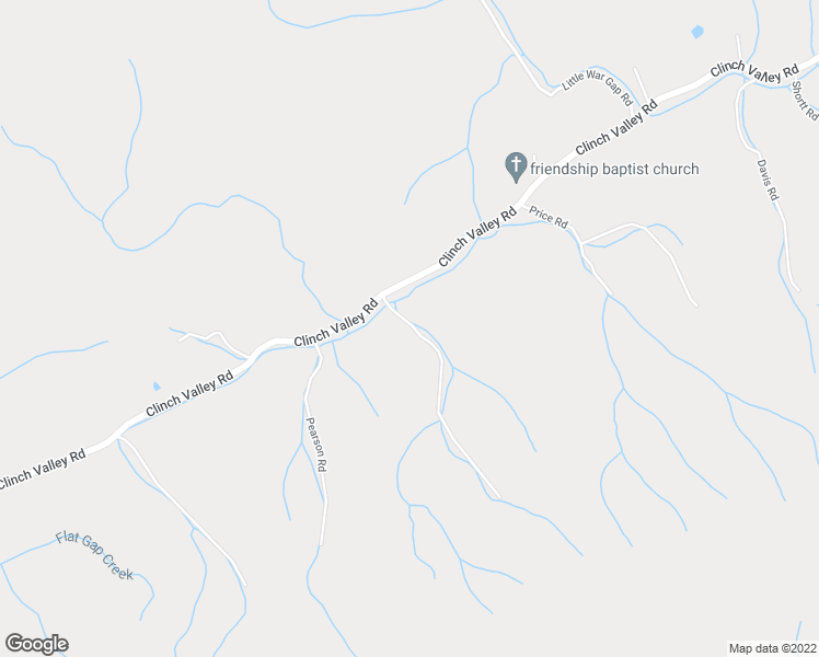 map of restaurants, bars, coffee shops, grocery stores, and more near 2575 Clinch Valley Road in Thorn Hill