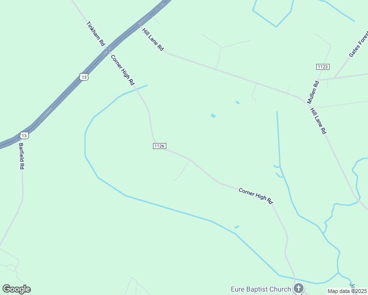 map of restaurants, bars, coffee shops, grocery stores, and more near 96 Corner High Road in Eure