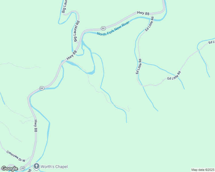 map of restaurants, bars, coffee shops, grocery stores, and more near 575 Roy Kemp Road in Creston