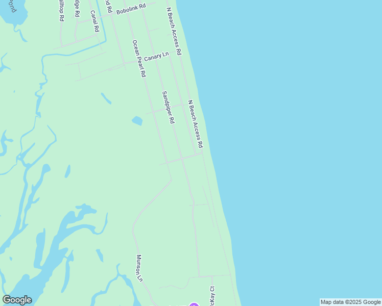 map of restaurants, bars, coffee shops, grocery stores, and more near 1600 Sandfiddler Rd in Corolla