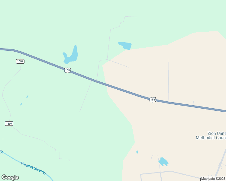 map of restaurants, bars, coffee shops, grocery stores, and more near 9912 U.S. 158 in Conway