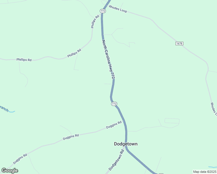 map of restaurants, bars, coffee shops, grocery stores, and more near 5447 North Carolina Highway 772 in Madison