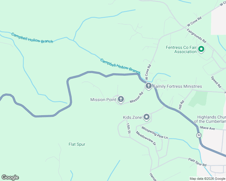 map of restaurants, bars, coffee shops, grocery stores, and more near 105 Charity Lane in Jamestown