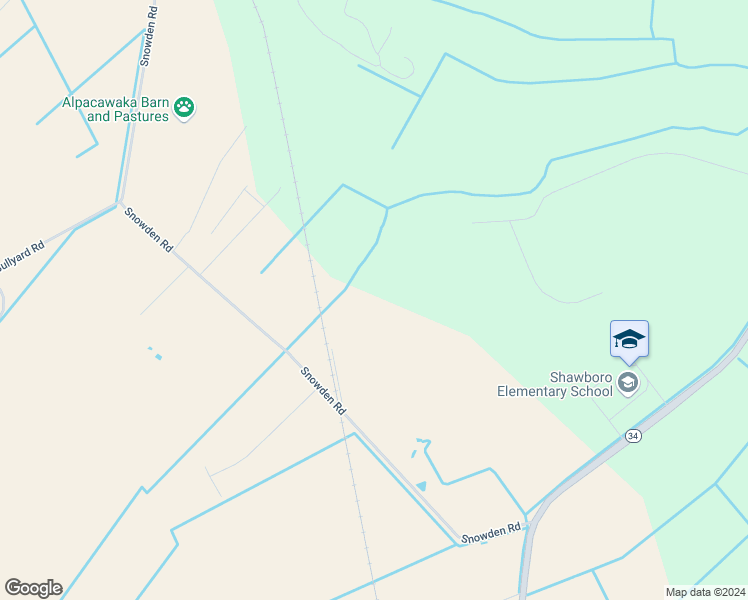 map of restaurants, bars, coffee shops, grocery stores, and more near 116 Bullyard Station Court in Moyock