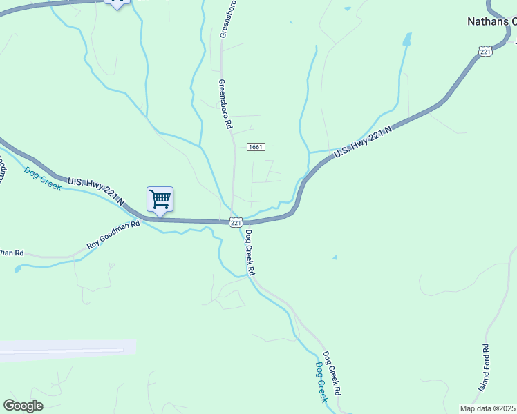 map of restaurants, bars, coffee shops, grocery stores, and more near 951 Greensboro Road in Crumpler