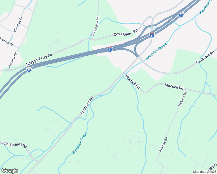 map of restaurants, bars, coffee shops, grocery stores, and more near 1876 Fordtown Road in Kingsport