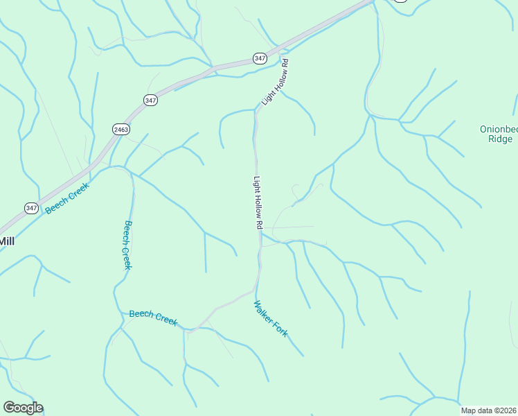 map of restaurants, bars, coffee shops, grocery stores, and more near Light Hollow Road in Rogersville