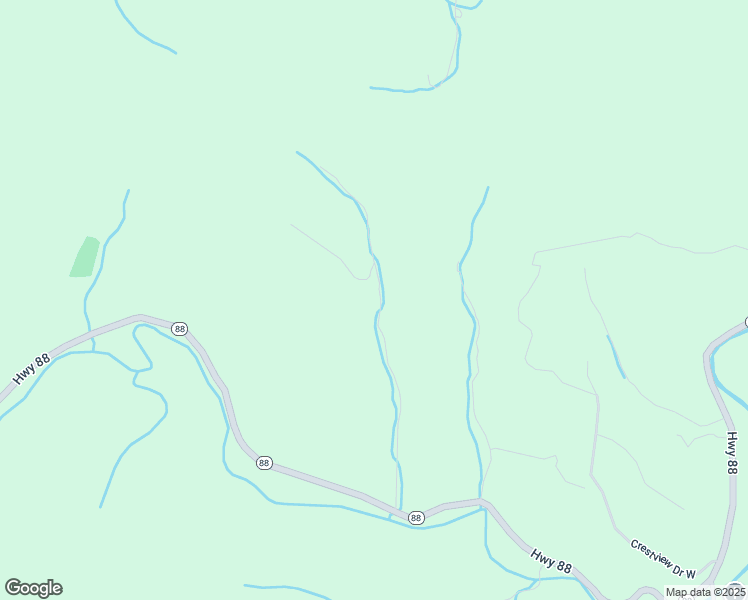map of restaurants, bars, coffee shops, grocery stores, and more near 609 Baker Hollow Road in Creston