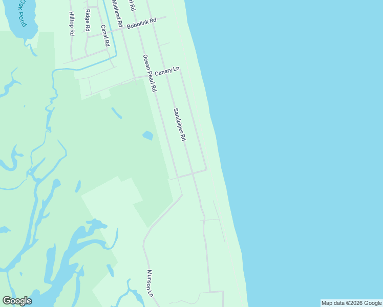map of restaurants, bars, coffee shops, grocery stores, and more near 1612 Sandpiper Rd in Corolla
