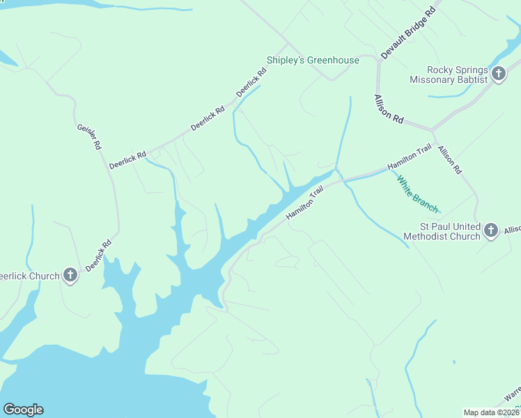 map of restaurants, bars, coffee shops, grocery stores, and more near 503 Hamilton Trail in Piney Flats