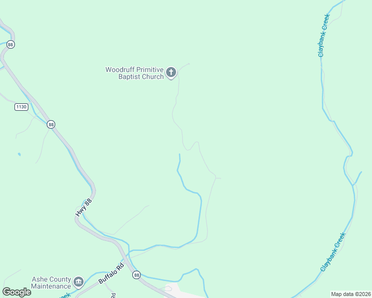 map of restaurants, bars, coffee shops, grocery stores, and more near Elliott Road in Ashe County