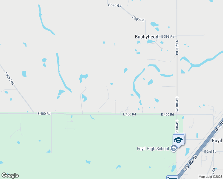 map of restaurants, bars, coffee shops, grocery stores, and more near 11833 South Rawhide Road in Claremore