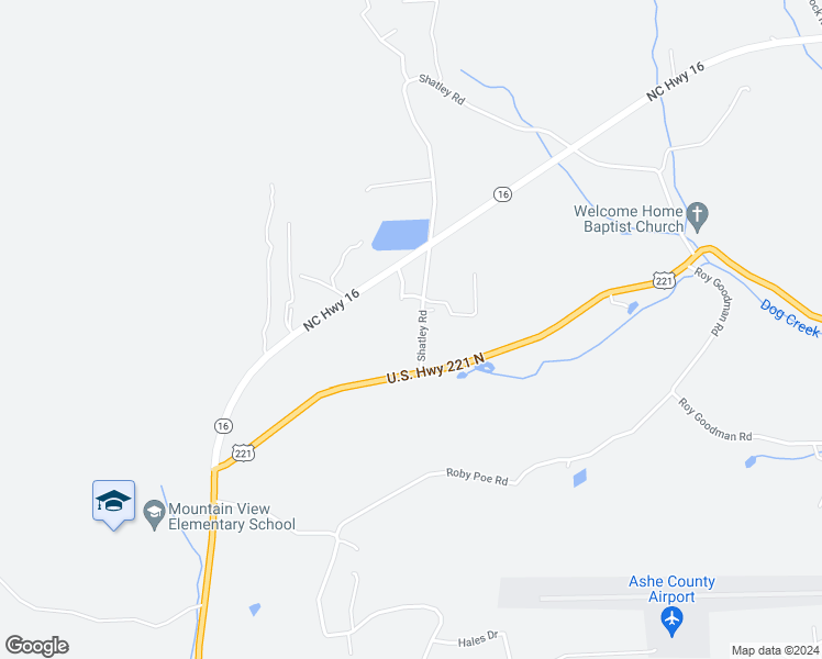 map of restaurants, bars, coffee shops, grocery stores, and more near 215 Shatley Road in Crumpler