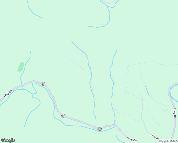map of restaurants, bars, coffee shops, grocery stores, and more near 941 Baker Hollow Road in Creston