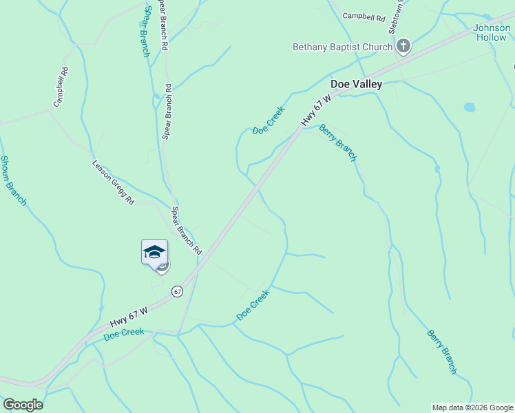 map of restaurants, bars, coffee shops, grocery stores, and more near 140 Lunceford Lane in Mountain City