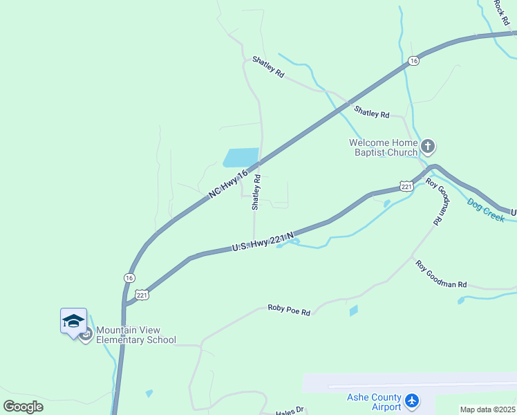 map of restaurants, bars, coffee shops, grocery stores, and more near 234 Shatley Road in Crumpler