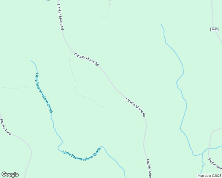 map of restaurants, bars, coffee shops, grocery stores, and more near 1456 Franklin Moore Road in Madison