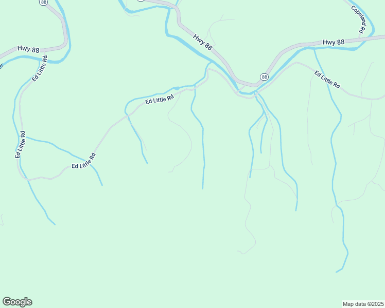 map of restaurants, bars, coffee shops, grocery stores, and more near 435 Misty Mountain Road in Creston