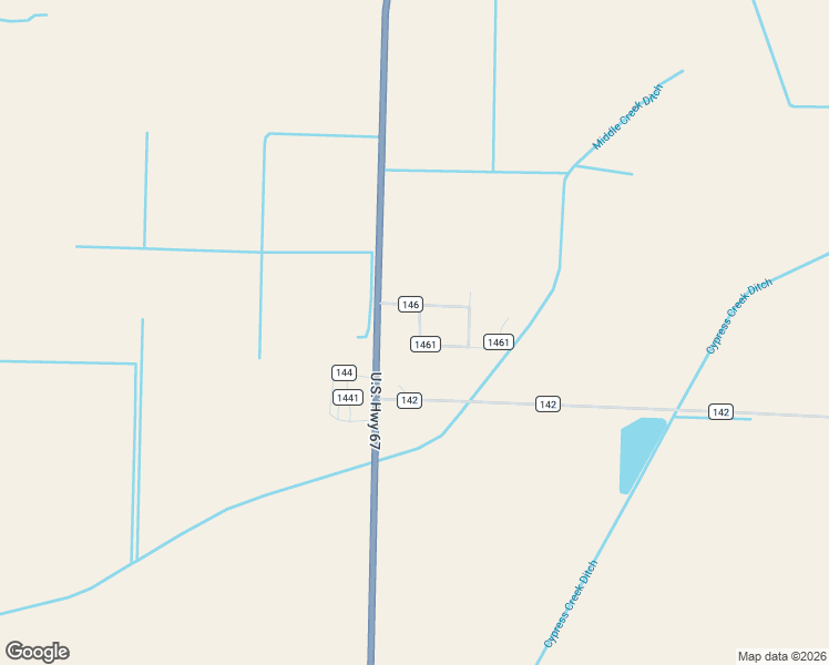 map of restaurants, bars, coffee shops, grocery stores, and more near 5240 U.S. 67 in Corning