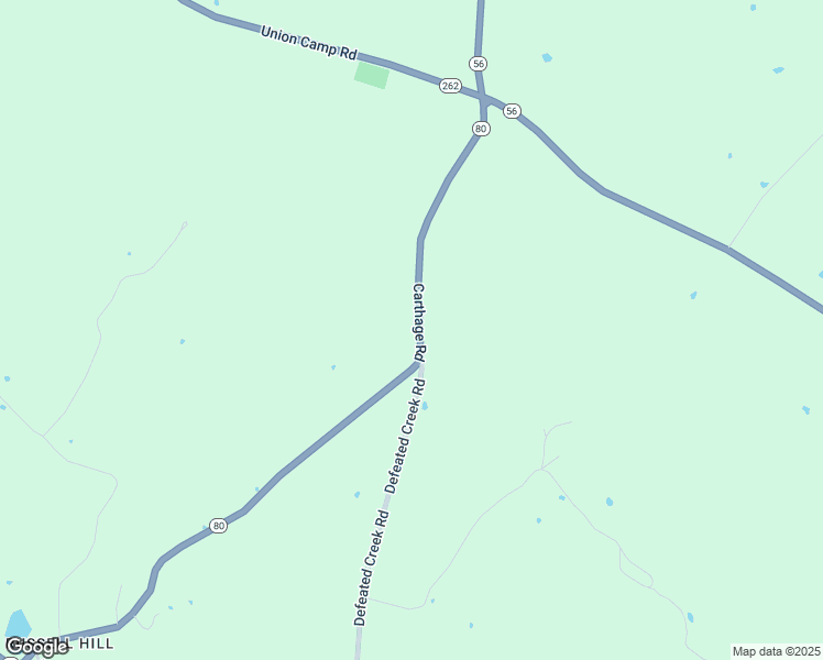 map of restaurants, bars, coffee shops, grocery stores, and more near 5881 Carthage Road in Pleasant Shade