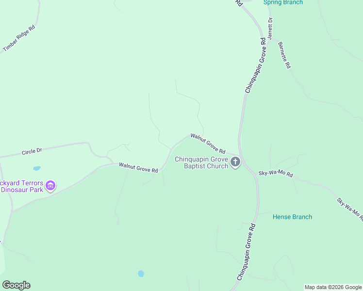 map of restaurants, bars, coffee shops, grocery stores, and more near 1393 Walnut Grove Road in Bluff City