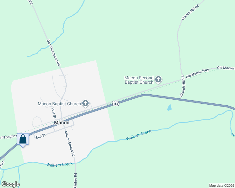 map of restaurants, bars, coffee shops, grocery stores, and more near Old Macon Highway in Macon