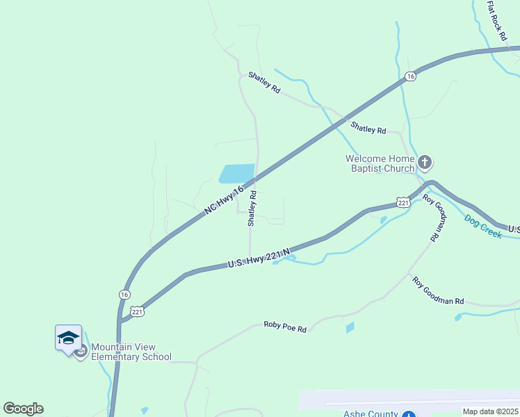 map of restaurants, bars, coffee shops, grocery stores, and more near 304 Shatley Road in Crumpler