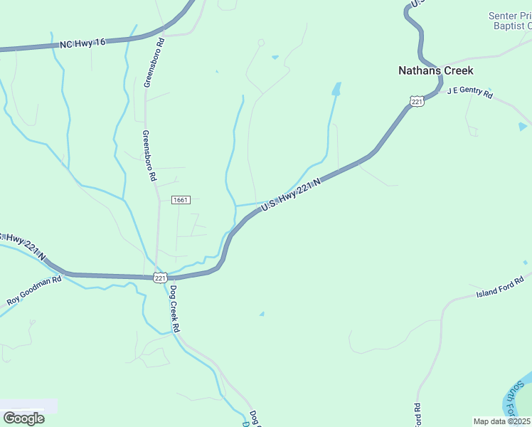 map of restaurants, bars, coffee shops, grocery stores, and more near 5488 U.S. Highway 221 North in Crumpler